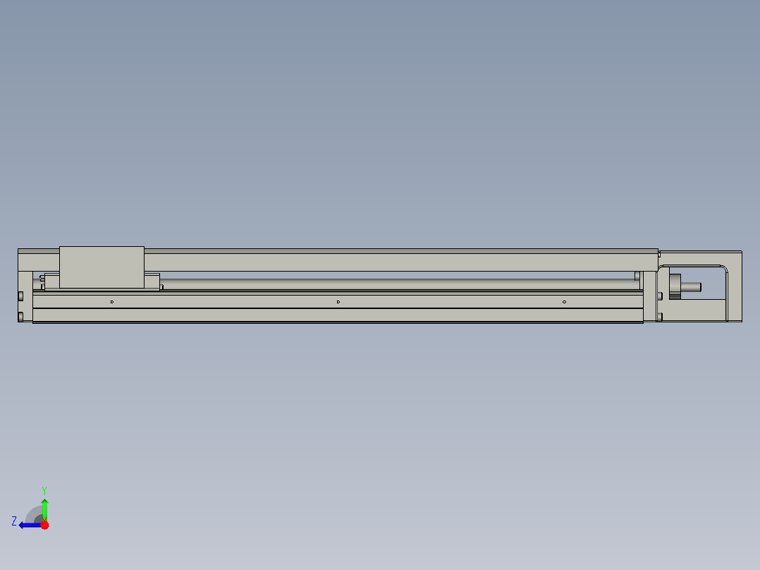 模组上银KK8620C-540A1-F0CS2(行程410)_0305右视图