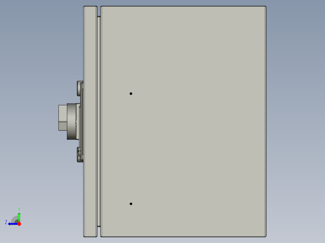 WEAQX小电箱装配右视图