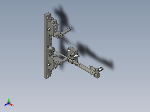 定位片滑块机构