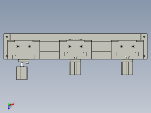 推料治具组俯视缩略图