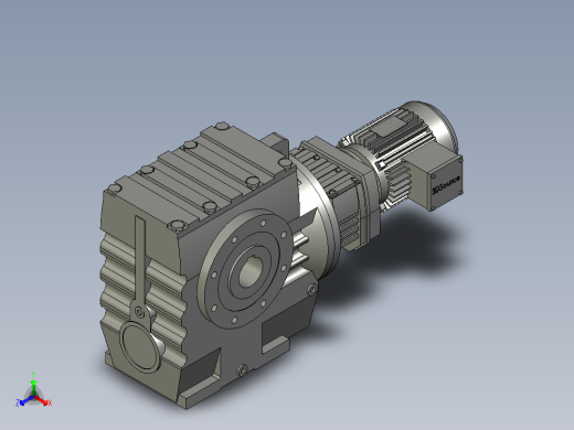 SA97R57-Y80M-70-A-W11kw26转接线盒在左侧