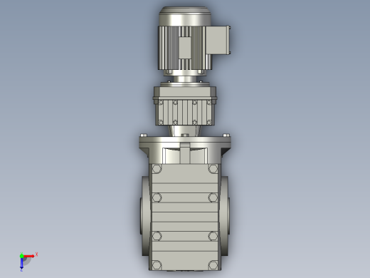SA97R57-Y80M-70-A-W11kw26转接线盒在左侧俯视缩略图