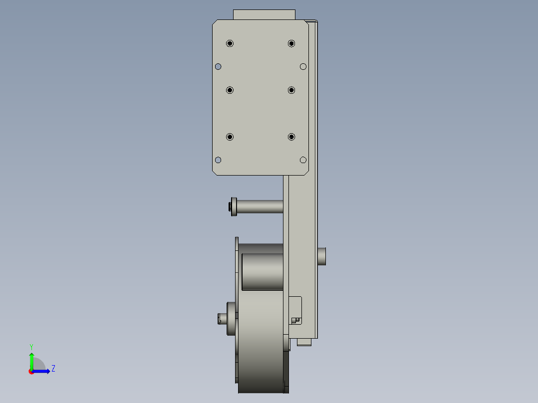 TBJ-剥标组左视图