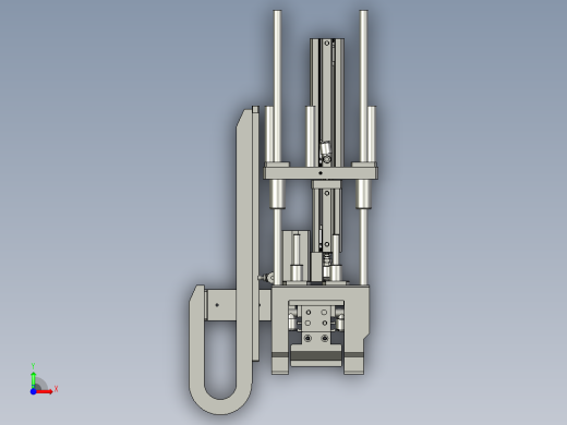 F01AE00111-A300-10压盘气爪组件前视缩略图