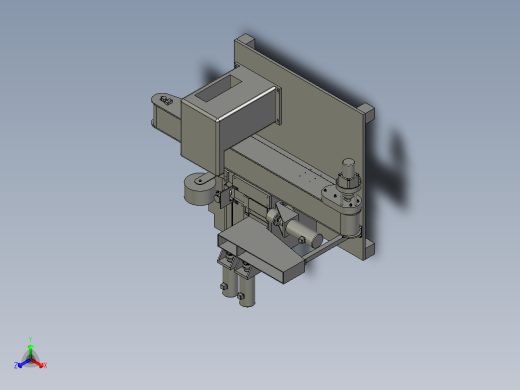 包装机物料推送装置