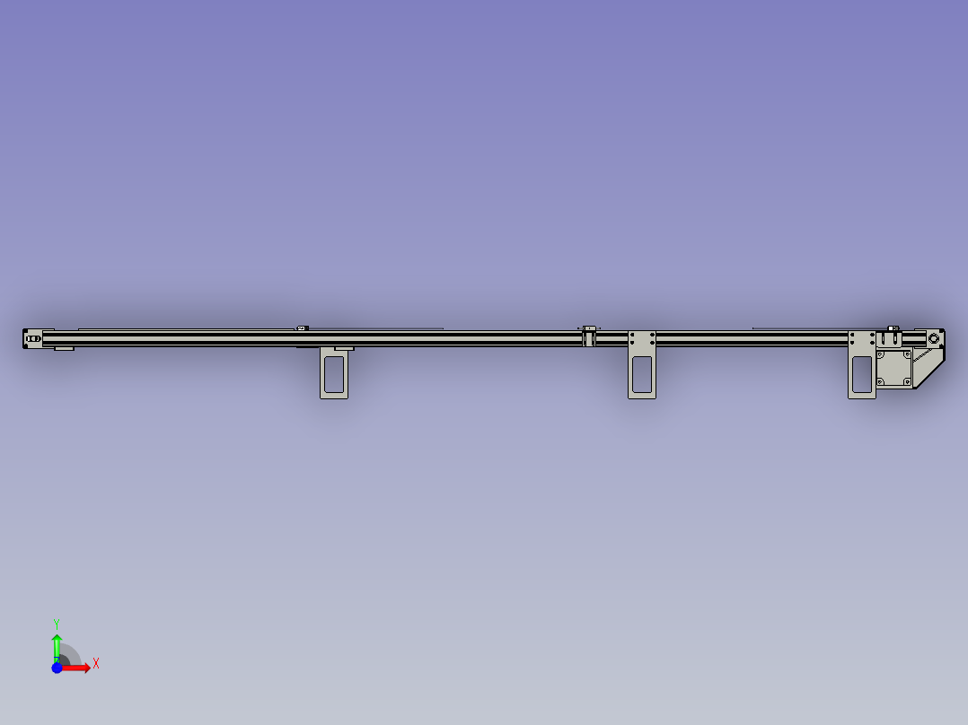 BLXDLDXA2103-05中段皮带线QOM前视图