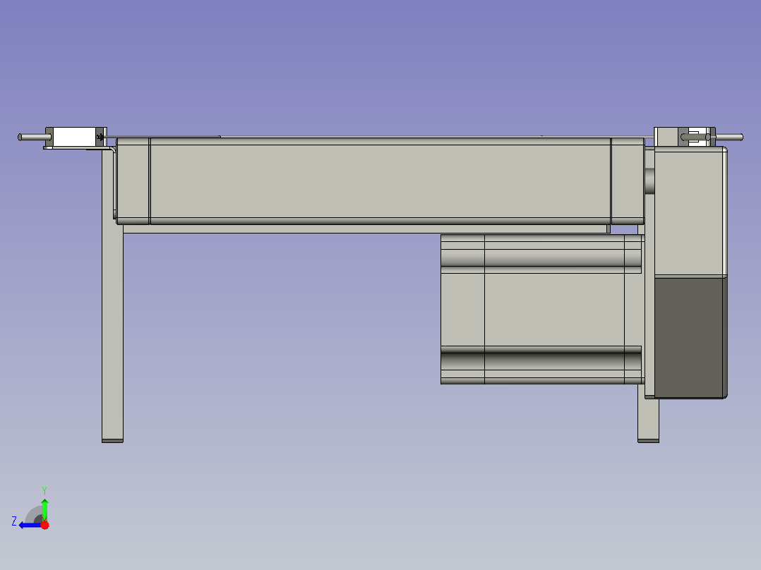 BLXDLDXA2103-05中段皮带线QOM右视图
