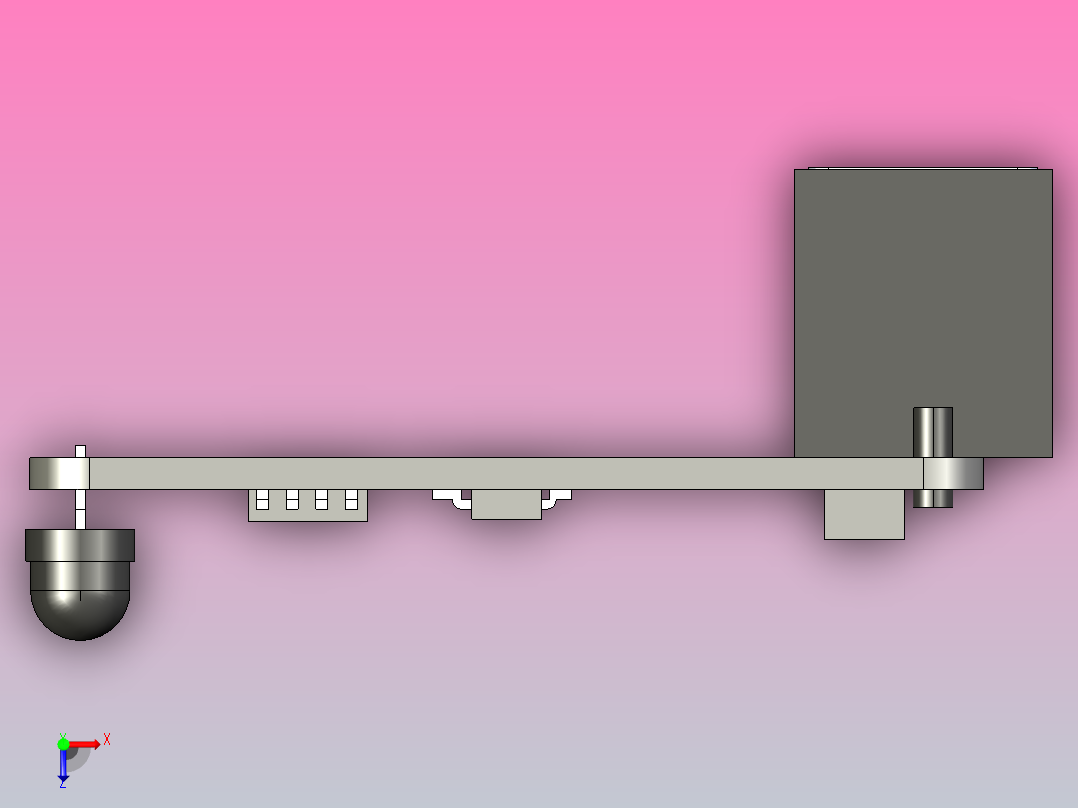 Me红外接收器解码V3 0俯视图