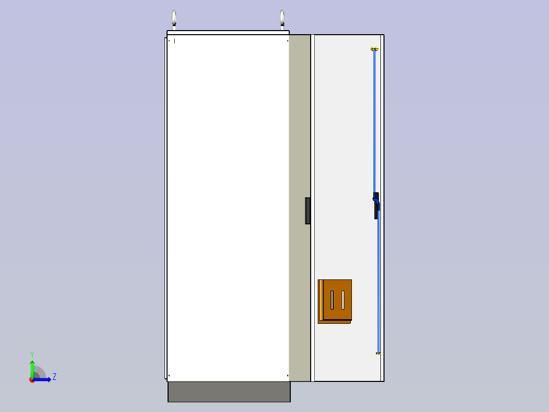 仿威图630A竖装+软启动布局2左视图