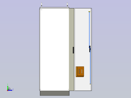 仿威图630A竖装+软启动布局2左视缩略图