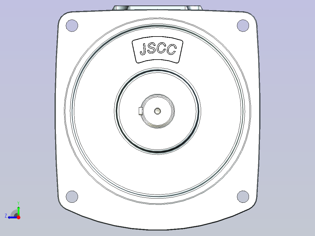 JSCC变频减速电机 f750v01-R右视图