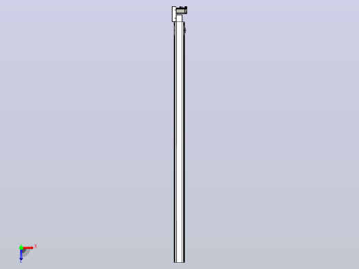 皮带直线轴半封闭可选导轨TPA-HNB-105D-90-L2150-MR-C-P20-N3俯视缩略图