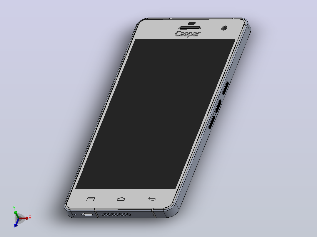 卡斯珀通过v8 micromax a350 136主视图