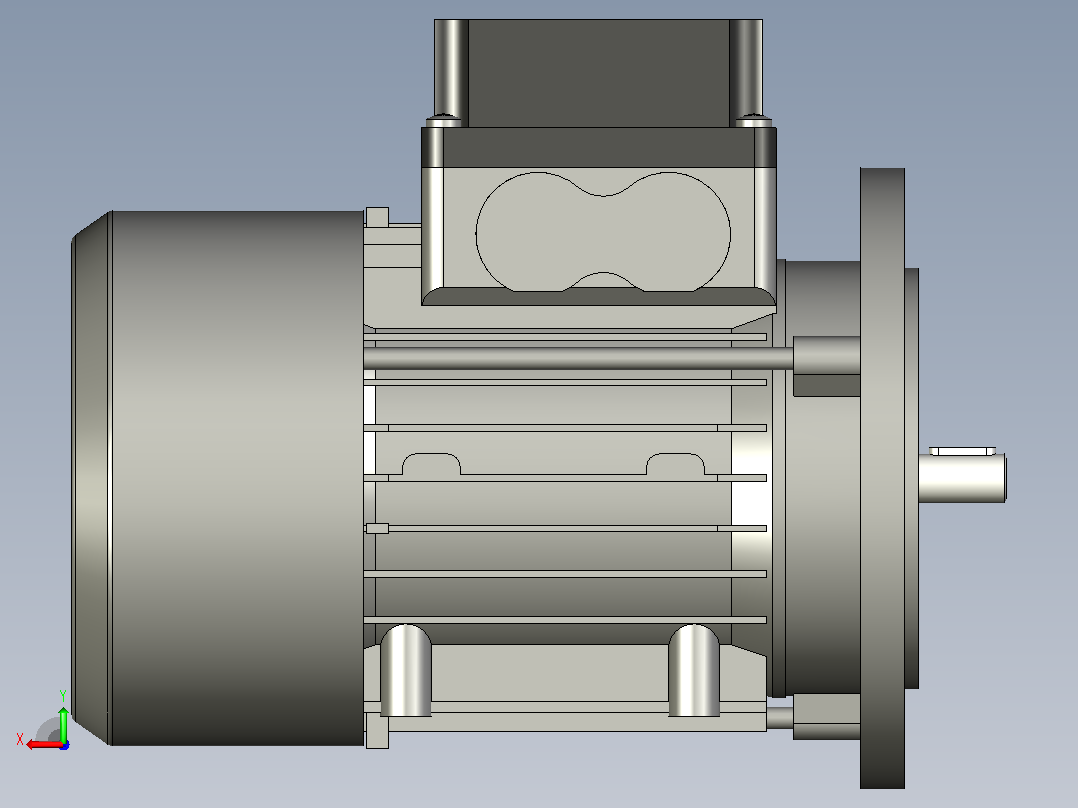 Motovario摩多利电机 D063IC411B514011X23NO----A001-STD1后视图