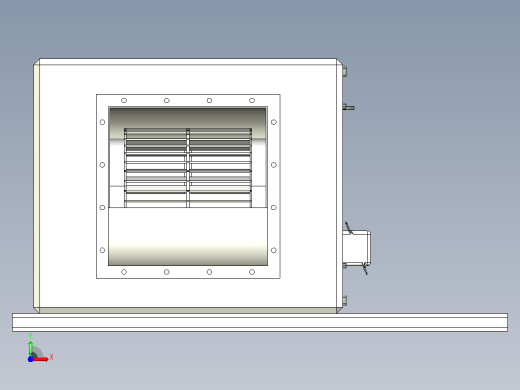 SAB-HTFC离心通风机(外置式）[HTFC(外置式)-15]前视缩略图