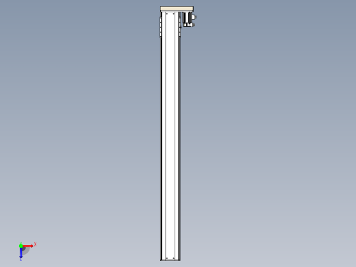 日规模组半封闭丝杆TPA-HNR-220D-3210C-L2400-ML-Y-P1K-N3俯视缩略图