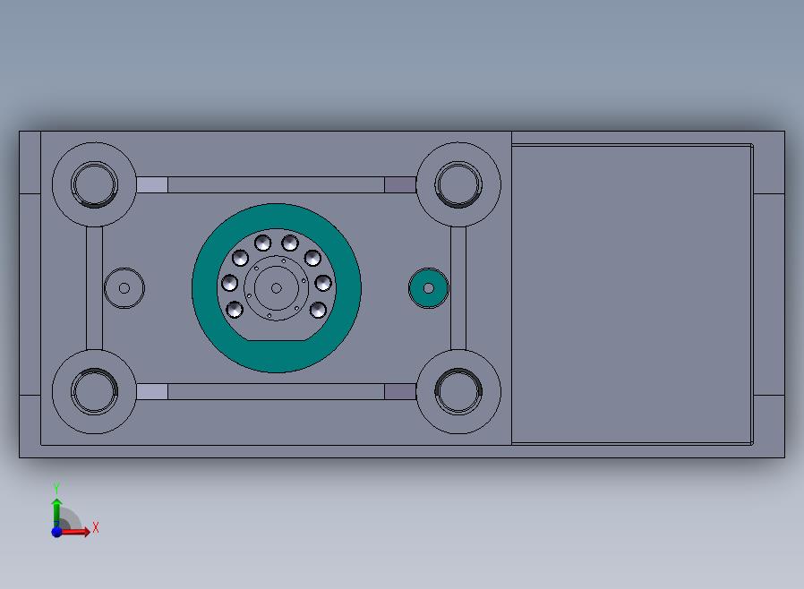 A05-Hydraulic Press液压机前视图