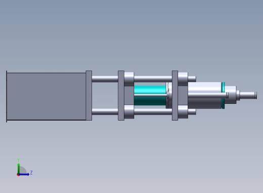 A05-Hydraulic Press液压机左视缩略图