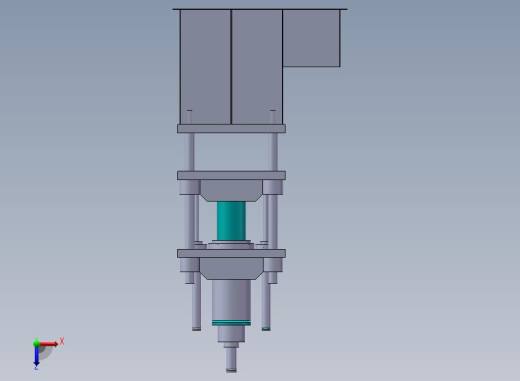 A05-Hydraulic Press液压机俯视缩略图