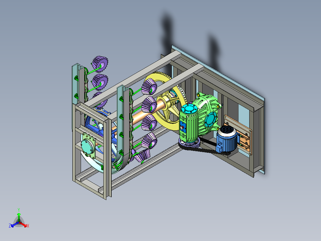 锥齿轮悬挂链生产线.x_t