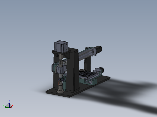 丝杆阀体自动装配工装sw18可编辑