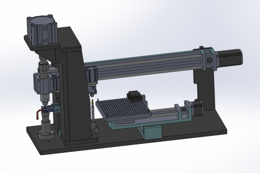 丝杆阀体自动装配工装sw18可编辑缩略图