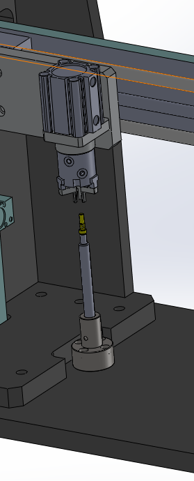 丝杆阀体自动装配工装sw18可编辑