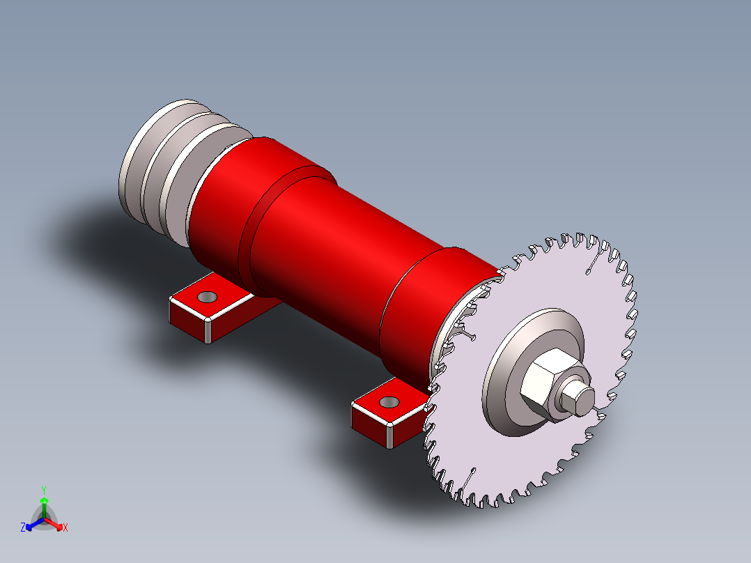 电锯头（实际应用