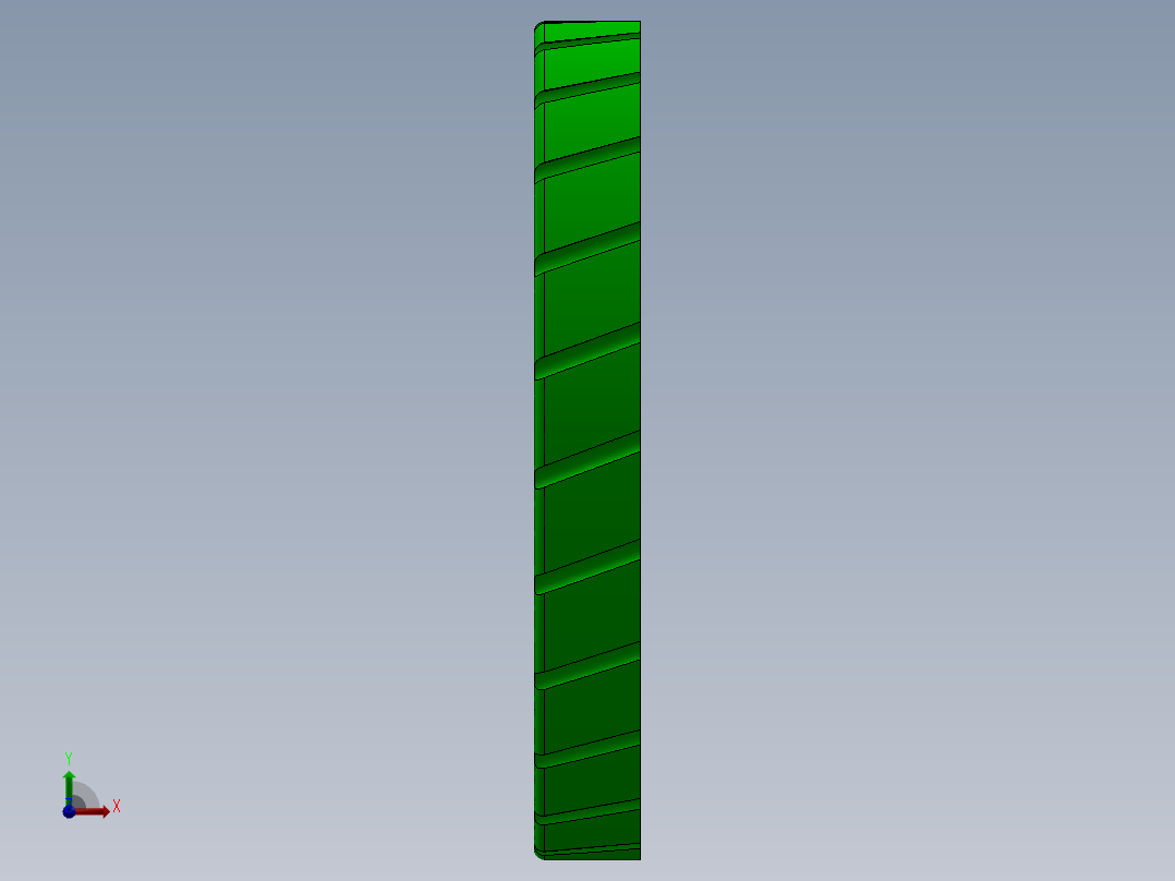 solidworks 单轮玩具前视图