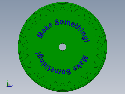 solidworks 单轮玩具左视缩略图