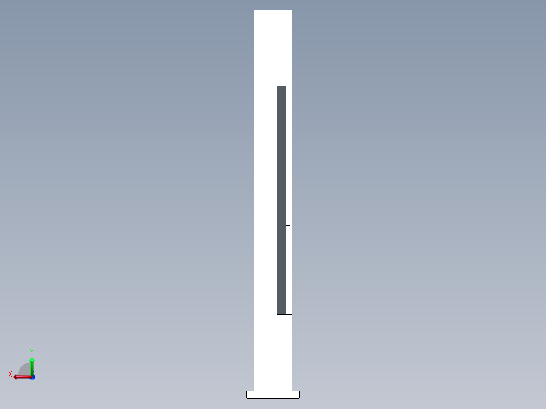 solidworks 创意客厅立灯后视图