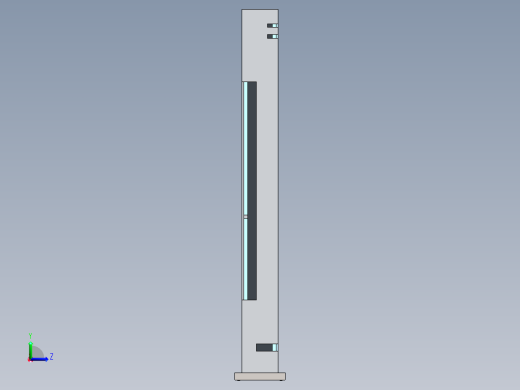 solidworks 创意客厅立灯左视缩略图