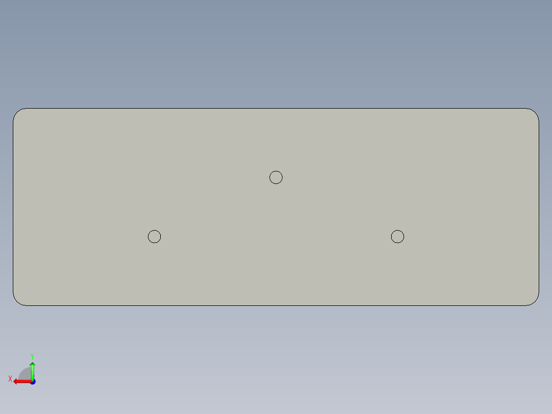 支架图纸后视图