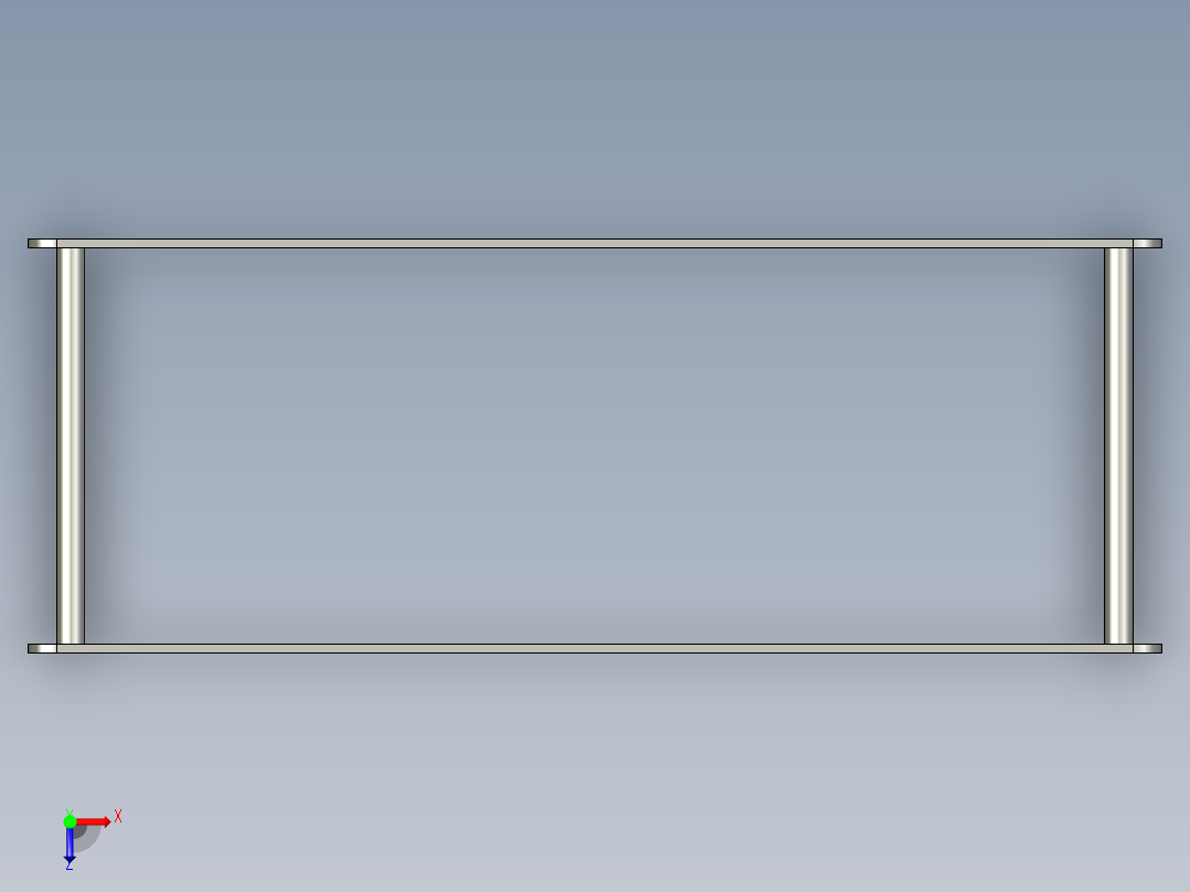 支架图纸俯视图