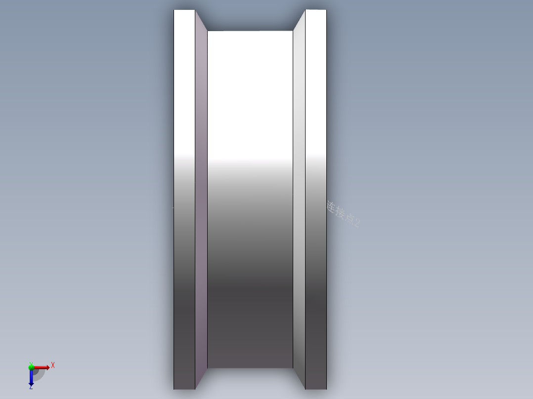 对夹式止回阀-316L DN50-DN600俯视图