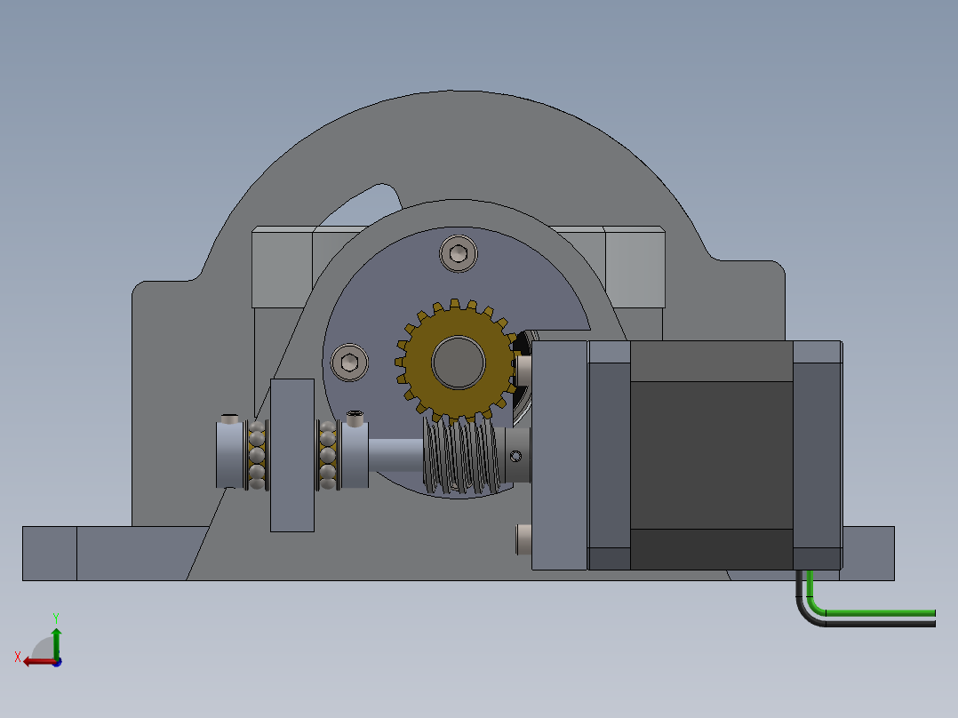 带2个旋转轴的5轴CNC控制台后视图