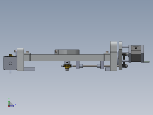 带2个旋转轴的5轴CNC控制台左视缩略图