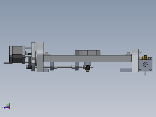 带2个旋转轴的5轴CNC控制台右视缩略图