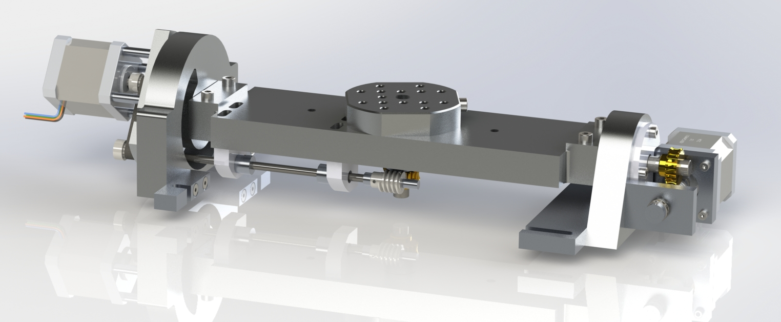 带2个旋转轴的5轴CNC控制台