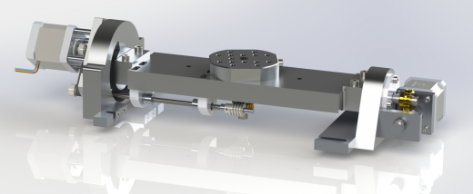 带2个旋转轴的5轴CNC控制台缩略图