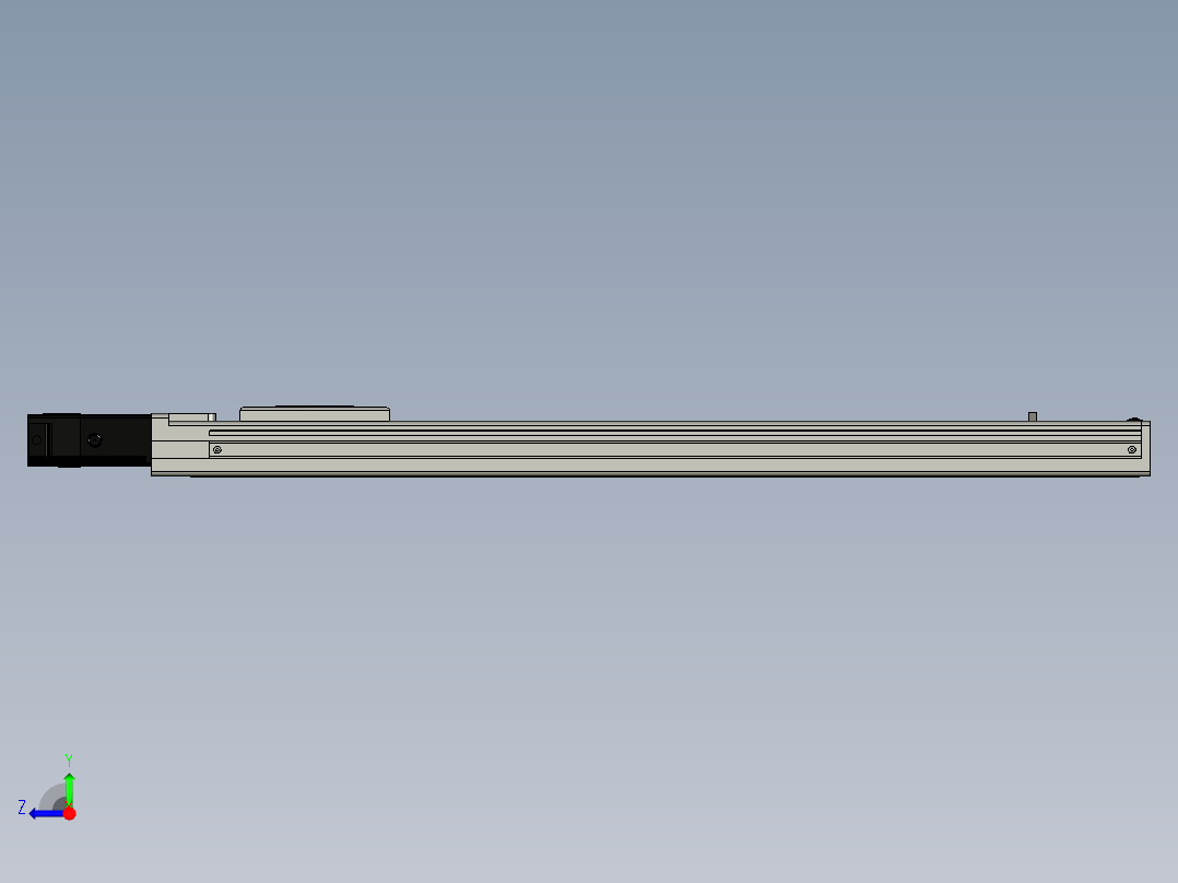 Toyo东佑达直线模组-ECH6-550-BC-反-M5右视图