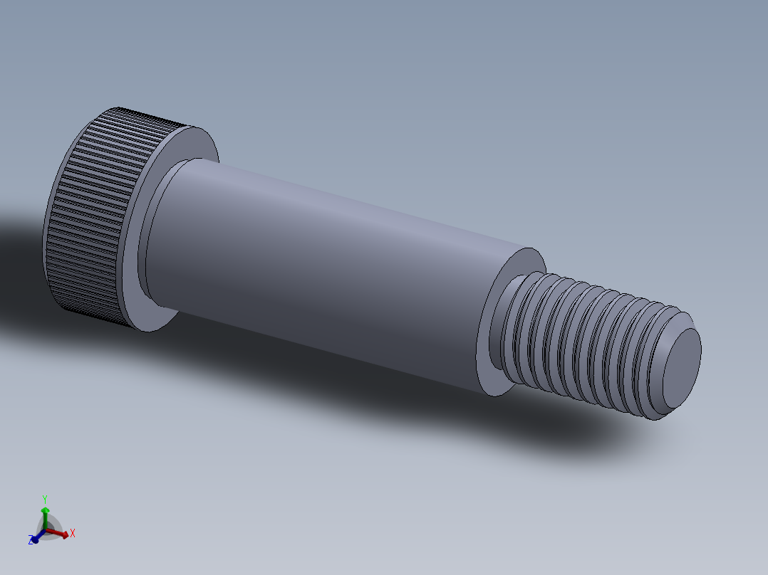 公制SH螺栓选择（DME）-SB DME PM12 x40.SLDPRT主视图