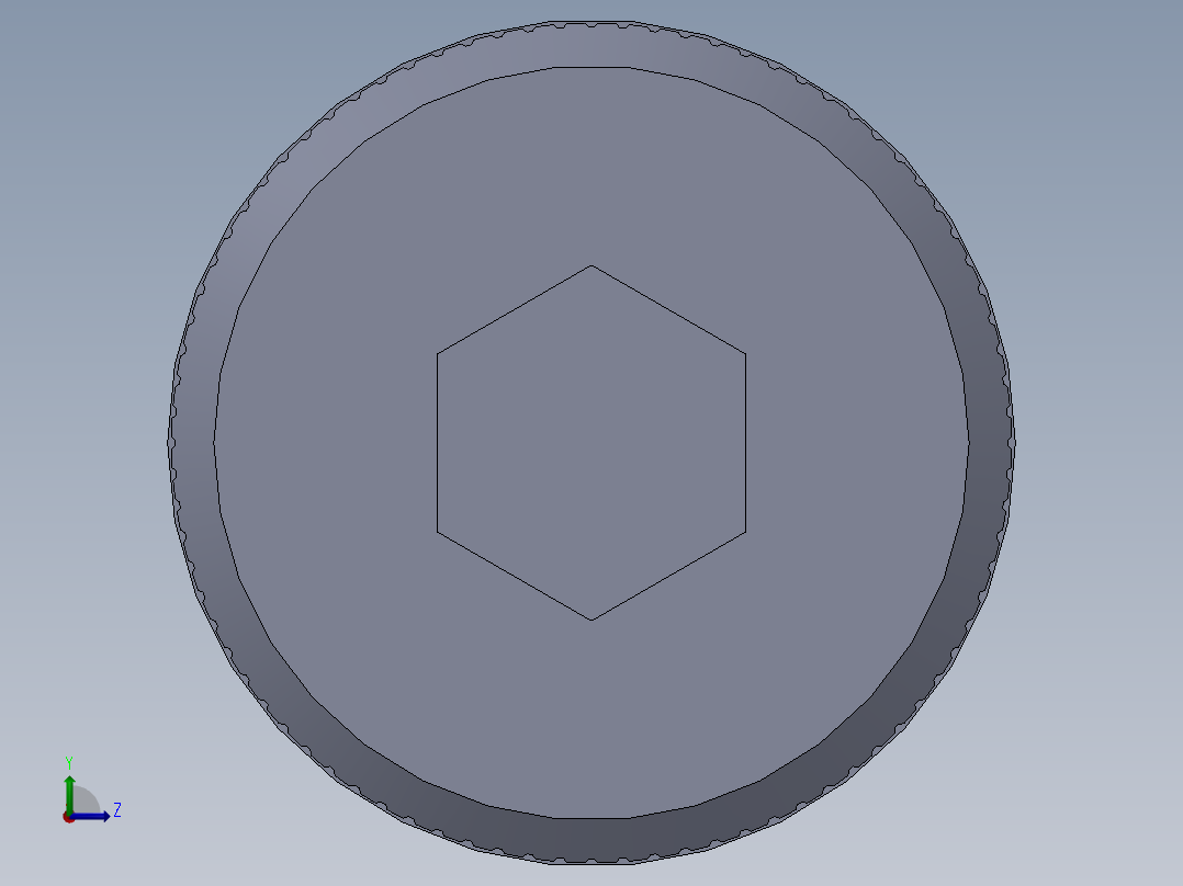 公制SH螺栓选择（DME）-SB DME PM12 x40.SLDPRT左视图