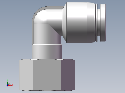 螺纹弯通APLF10-G03（3分10厘内螺纹）前视缩略图