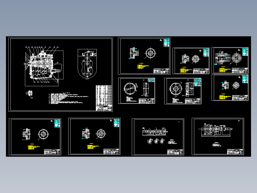 QC340-北京现代途胜SUV手动变速器设计两轴五档汽车类设计[全套CAD和文档]