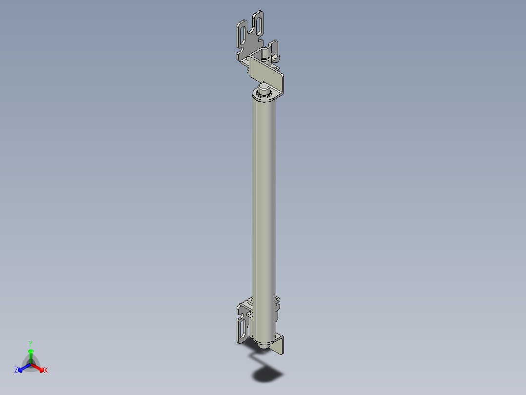 基恩士SL-JB23_side-mount_kc图纸模型主视图