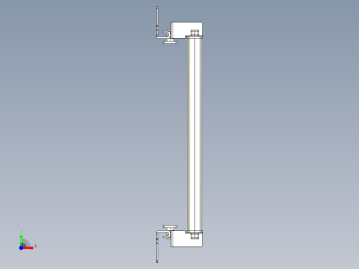 基恩士SL-JB23_side-mount_kc图纸模型前视缩略图
