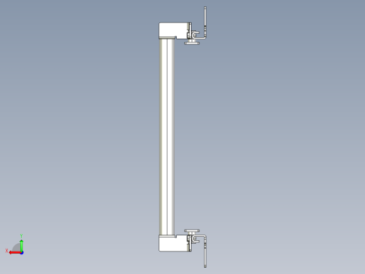 基恩士SL-JB23_side-mount_kc图纸模型后视缩略图