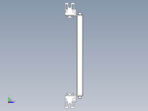 基恩士SL-JB23_side-mount_kc图纸模型左视缩略图