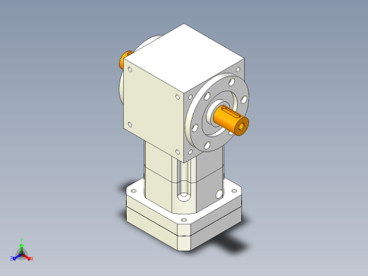 换向器PW170双轴 PGH142-L1 42-114.3-200-M12.stp